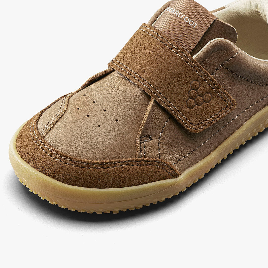 Vivobarefoot Gobi Sneakers Toddlers - Acorn - Sole Therapy