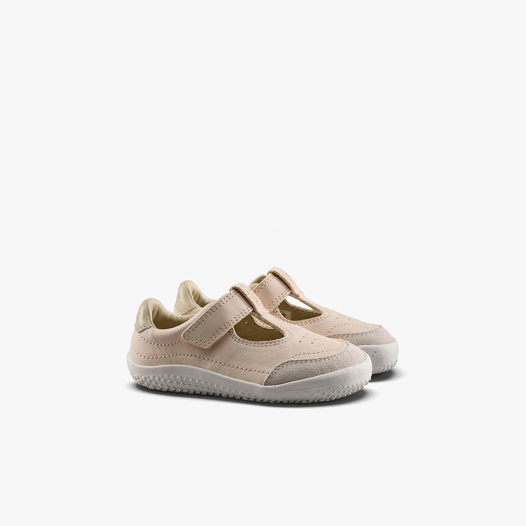 Vivobarefoot Gobi T Bar Toddlers - Pastel Rose - Sole Therapy