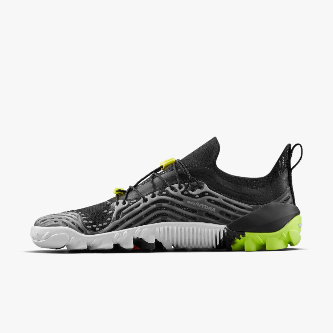 Vivobarefoot Hydra Esc Mens Obsidian/Lemon Zest - Sole Therapy