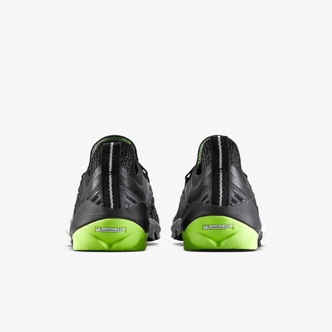Vivobarefoot Hydra Esc Mens Obsidian/Lemon Zest - Sole Therapy