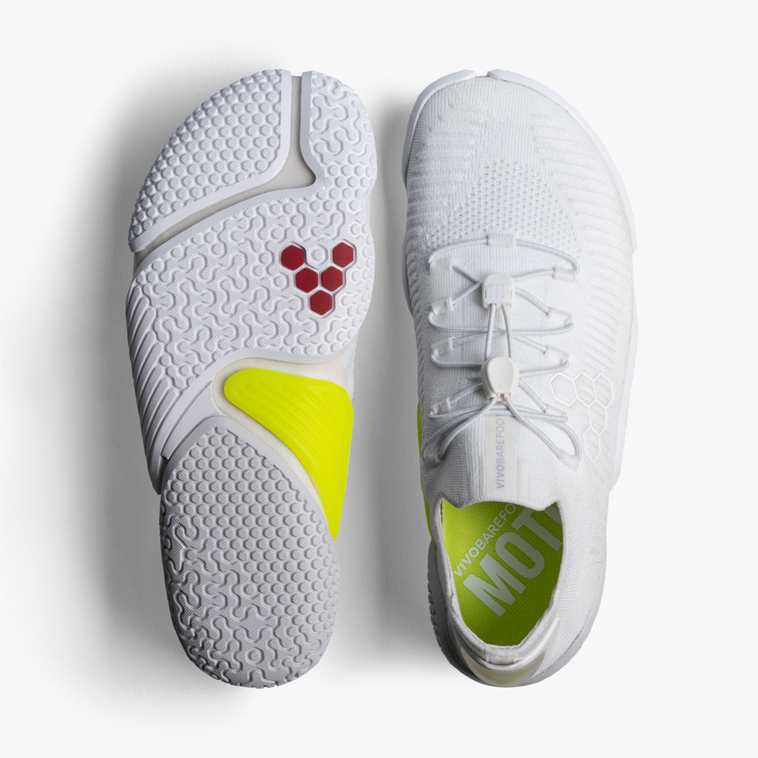 Vivobarefoot  Motus Flex Women'S Bright White - Sole Therapy
