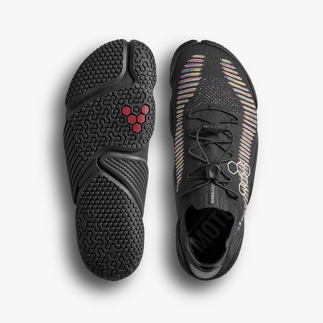 Vivobarefoot Motus Flex Women's Obsidian- Space Dye - Sole Therapy