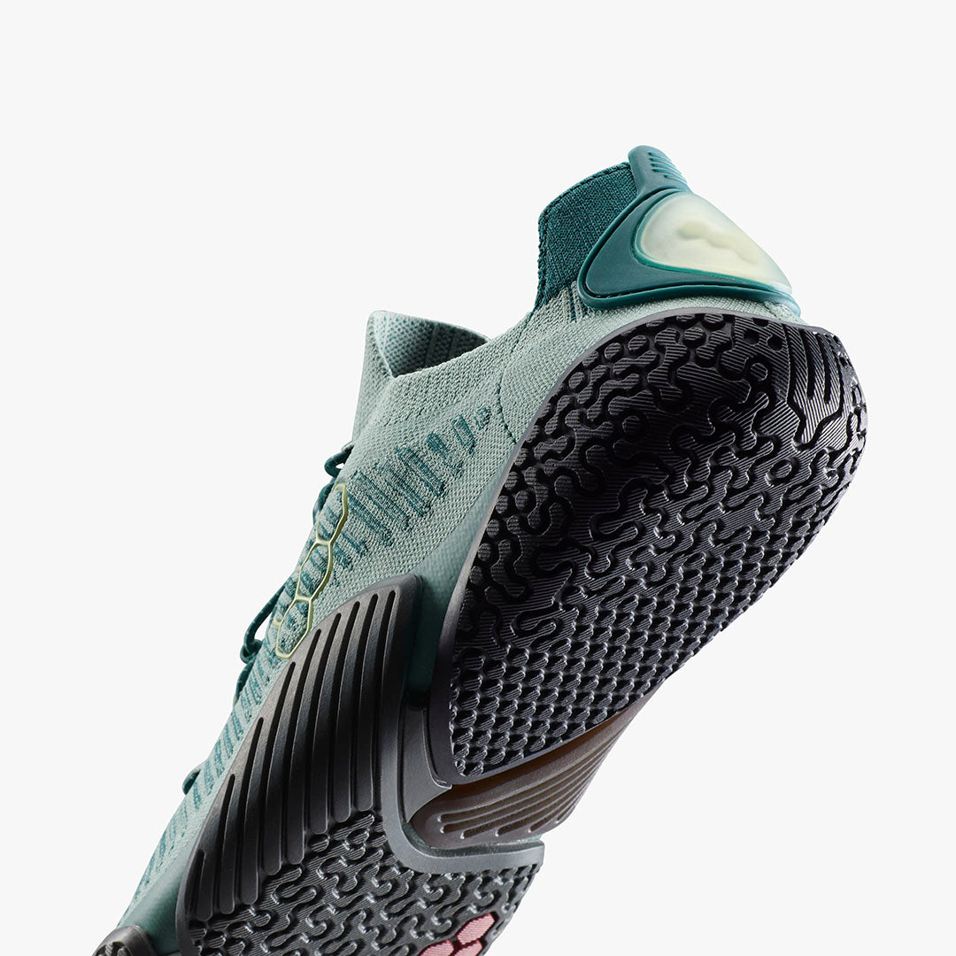 Vivobarefoot Motus Flex Womens Glacial Green - Sole Therapy