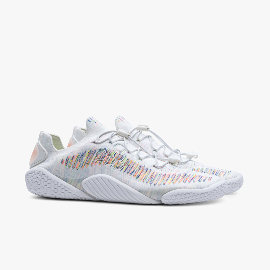 Vivobarefoot  Motus Flex Womens White  Space Dye - Sole Therapy