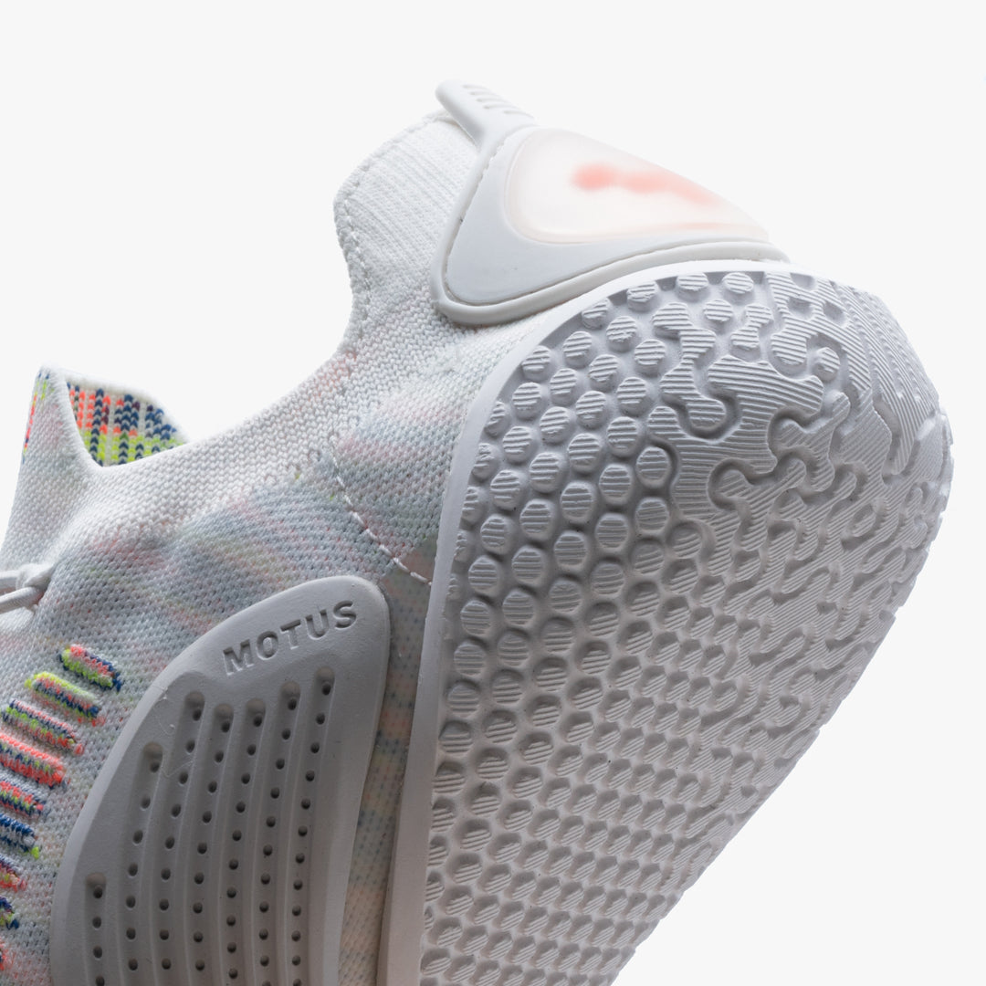 Vivobarefoot  Motus Flex Womens White  Space Dye - Sole Therapy