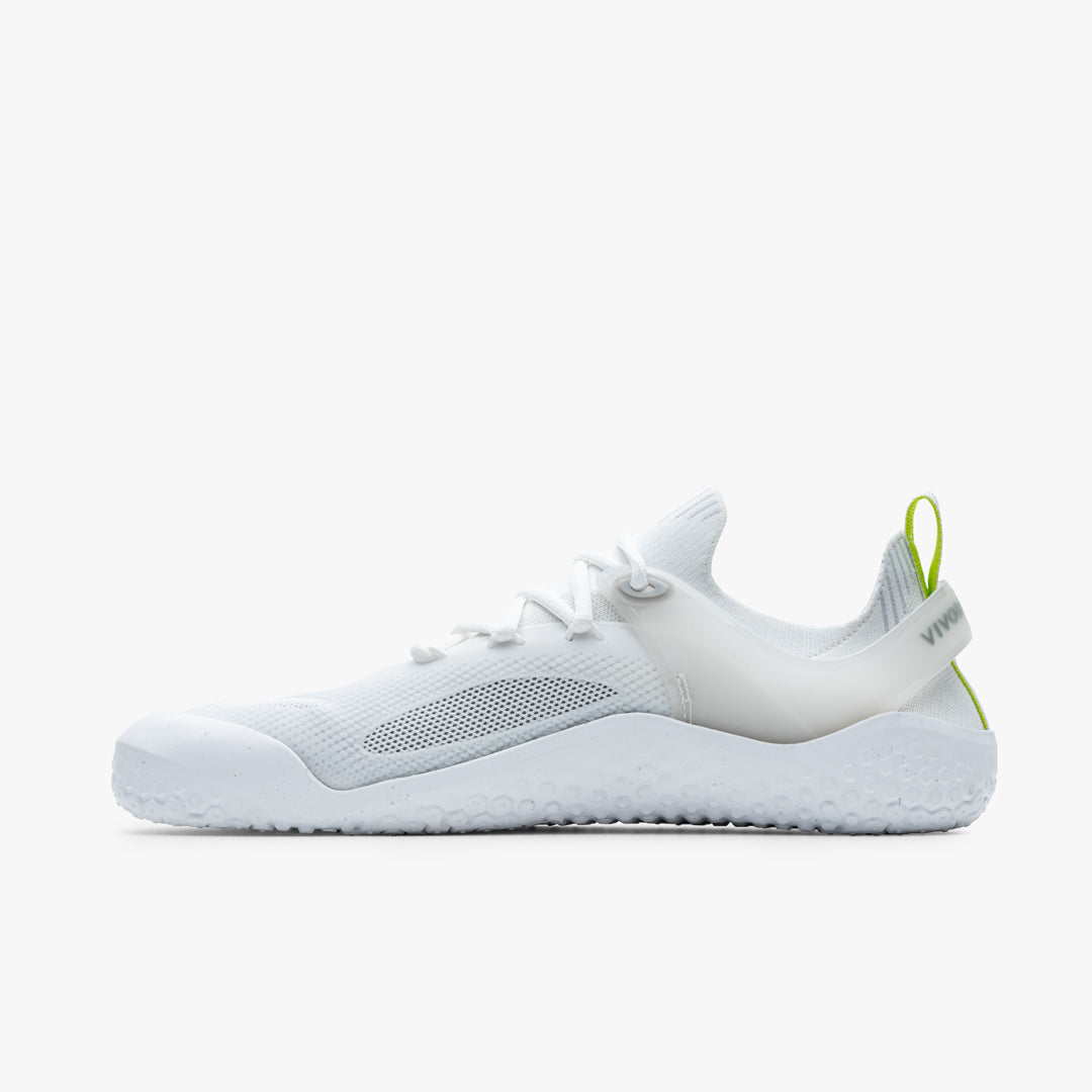 Vivobarefoot  Motus Strength Mens Bright White-Grey - Sole Therapy
