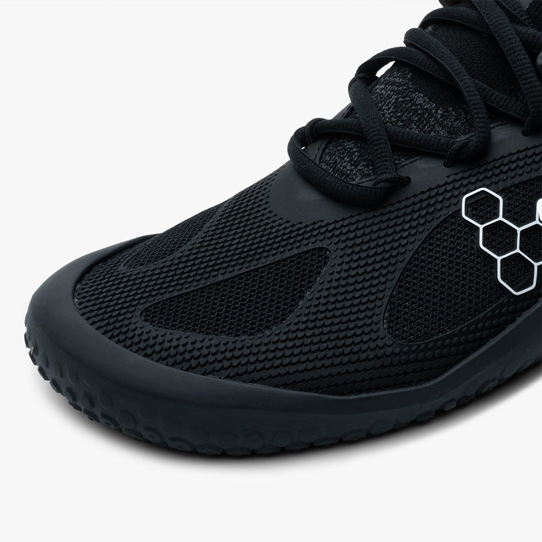 Vivobarefoot  Motus Strength Mens Obsidian-White - Sole Therapy