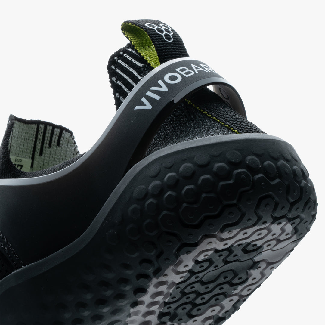 Vivobarefoot  Motus Strength Mens Obsidian-White - Sole Therapy