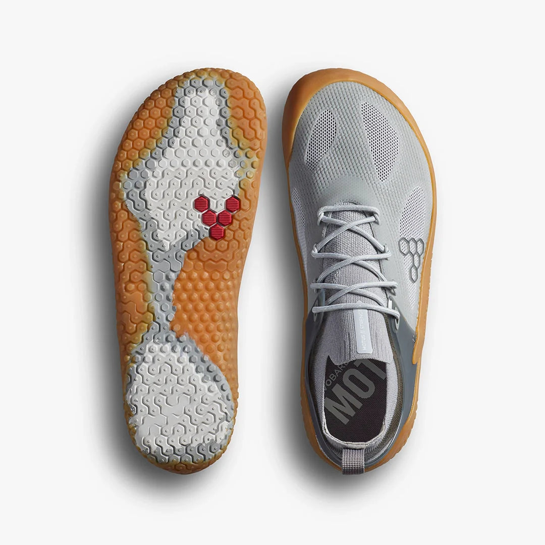 Vivobarefoot  Motus Strength Mens Ultimate Gray - Sole Therapy