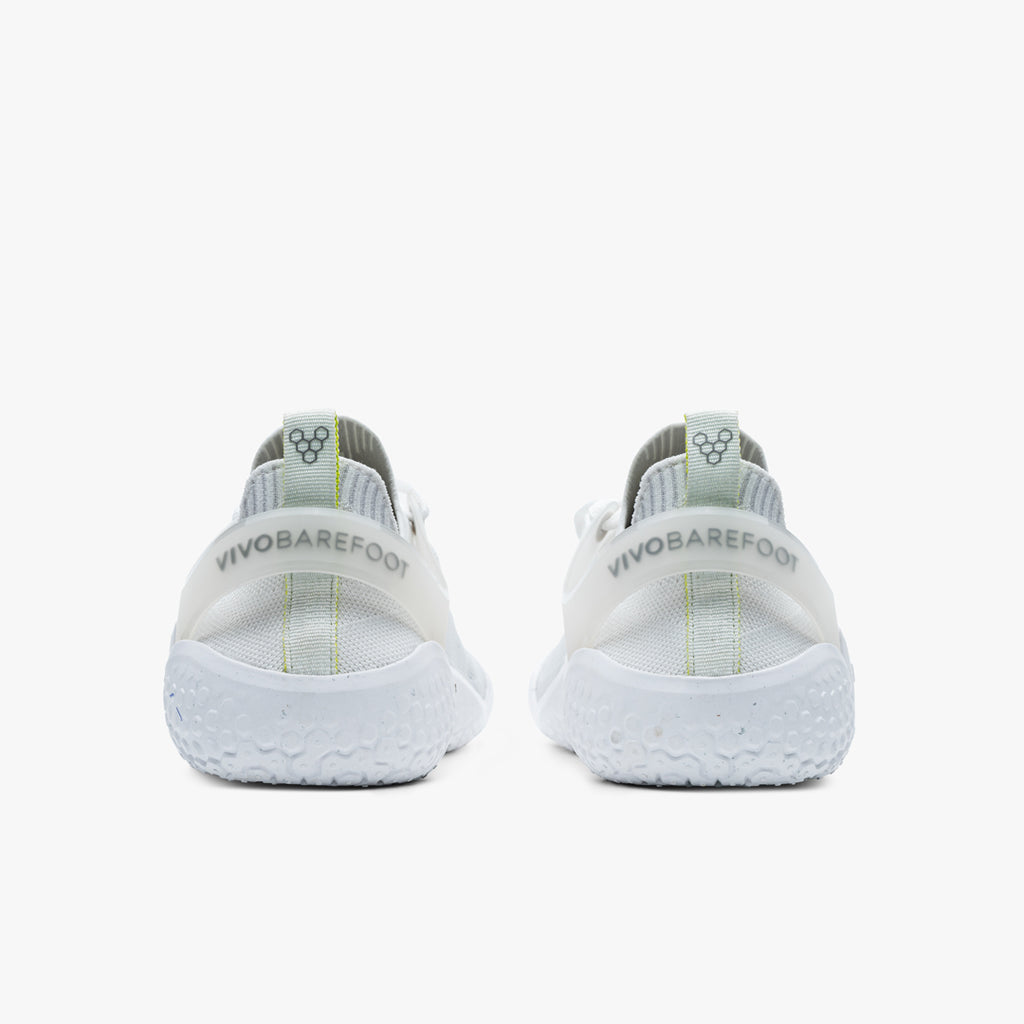 Vivobarefoot  Motus Strength Womens Bright White-Grey - Sole Therapy