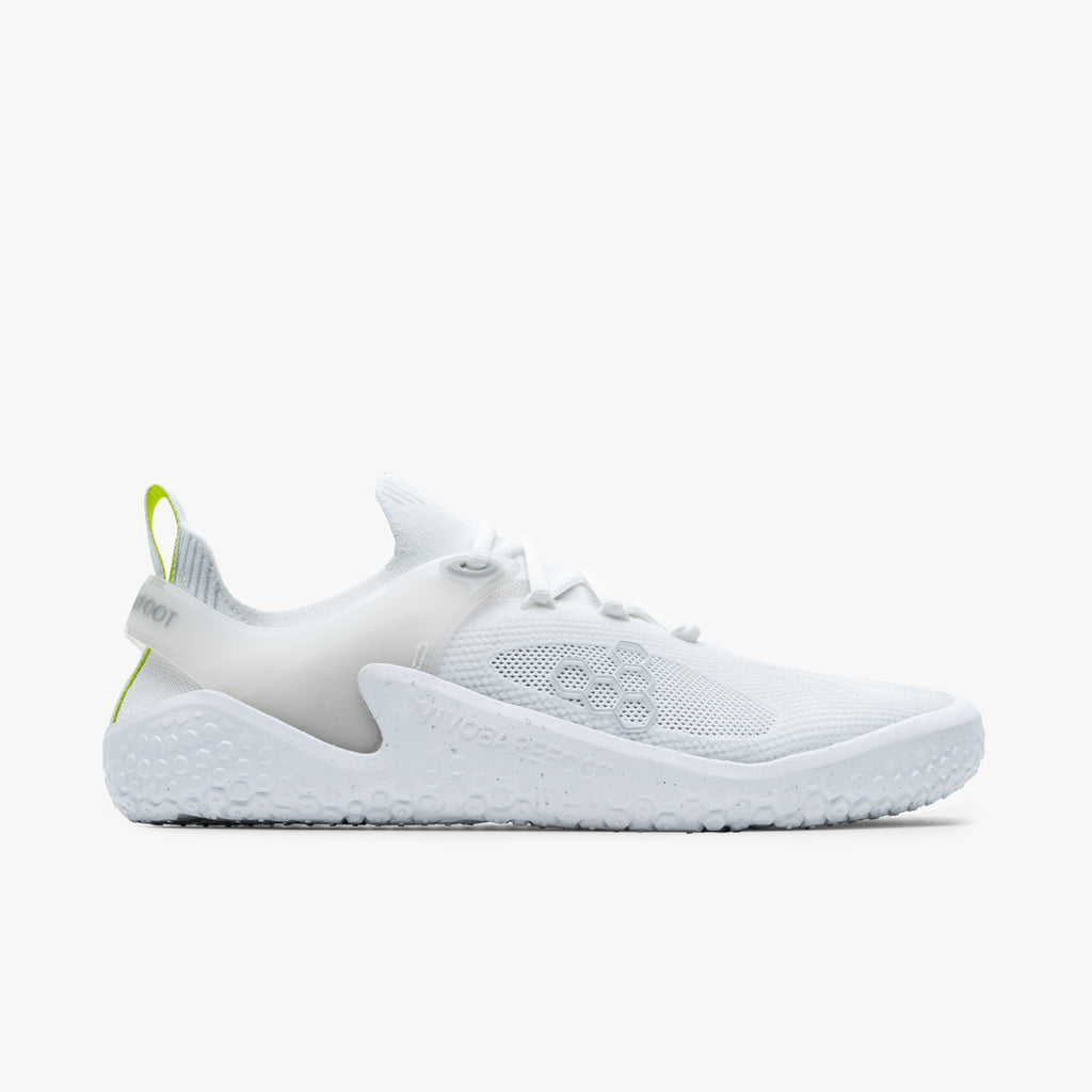 Vivobarefoot  Motus Strength Womens Bright White-Grey - Sole Therapy