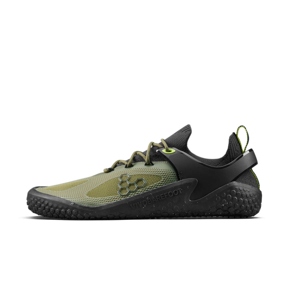 Vivobarefoot  Motus Strength Womens Forest Green Acid-Lime - Sole Therapy