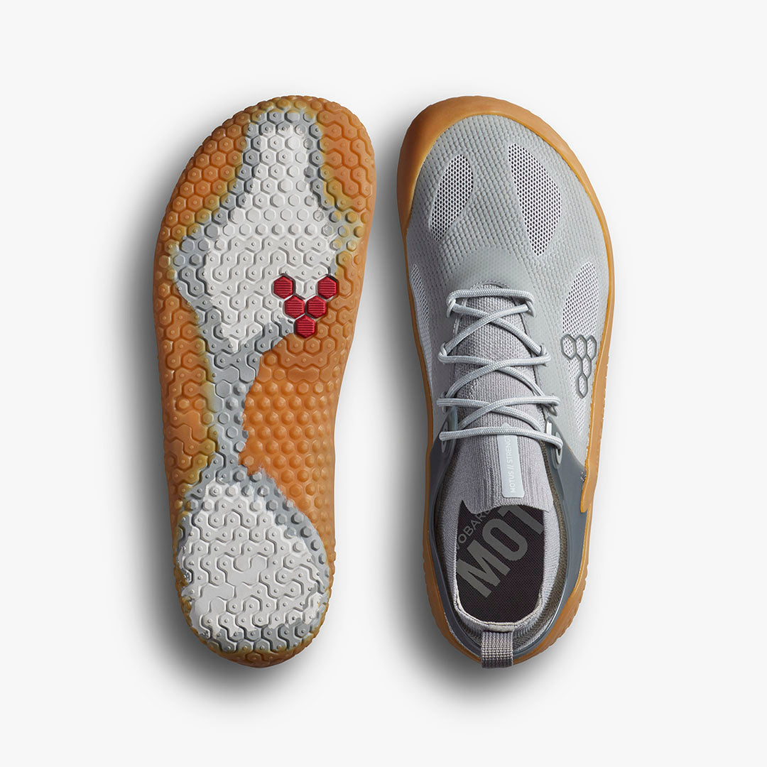 Vivobarefoot  Motus Strength Womens  Ultimate Gray - Sole Therapy
