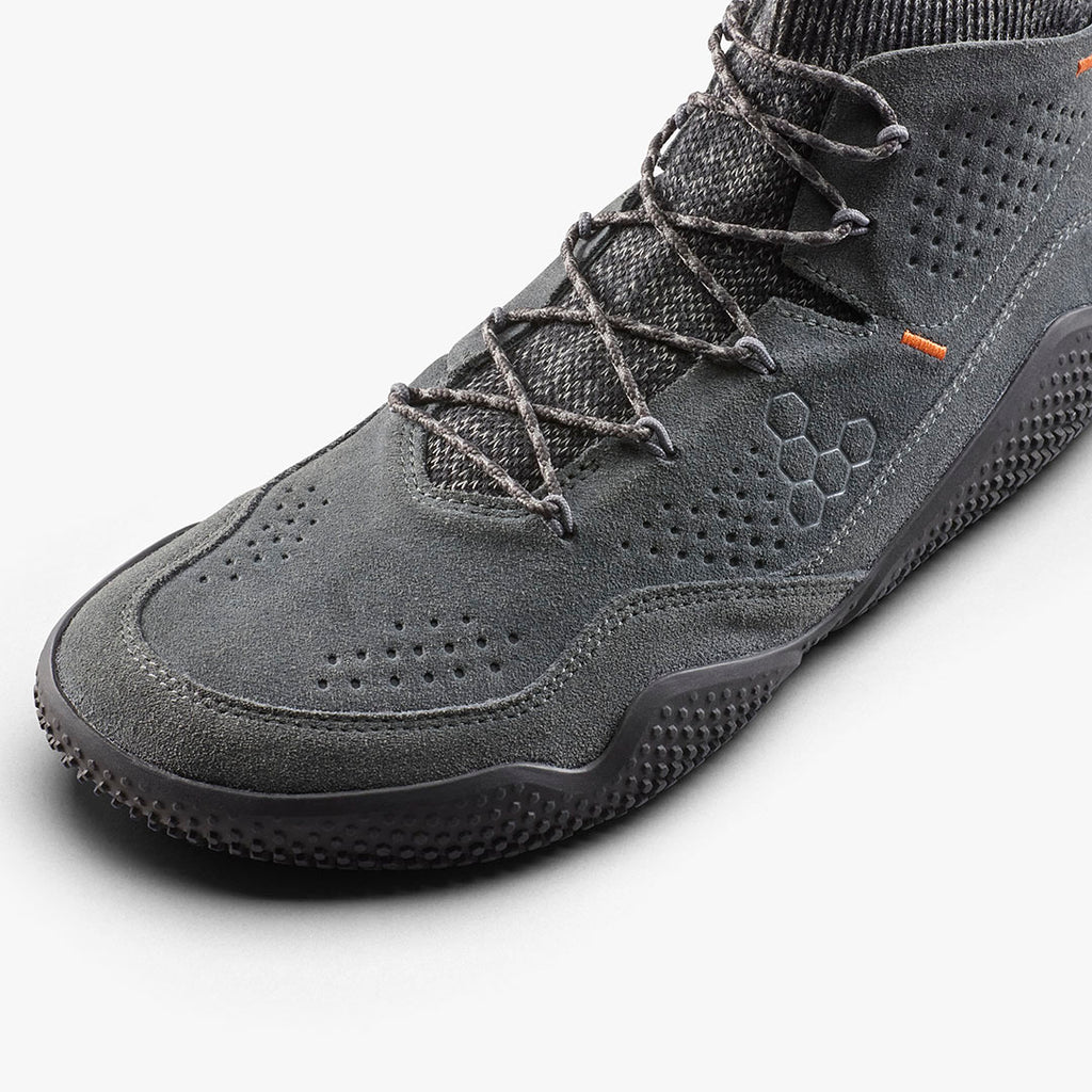 Vivobarefoot Motus Studio Mid Lth Womens Dark Shadow - Sole Therapy