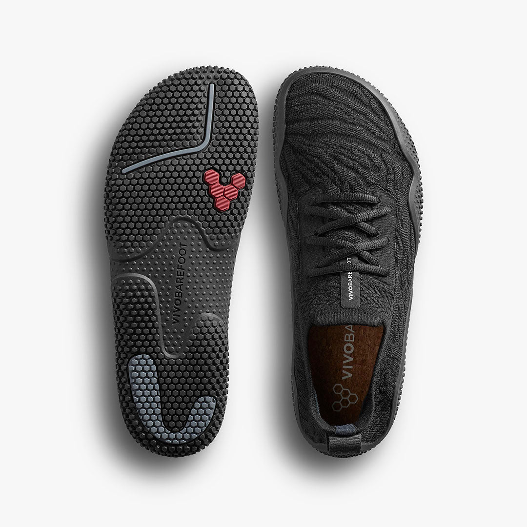 Vivobarefoot Motus Studio Sneaker Women's - Obsidian - Sole Therapy