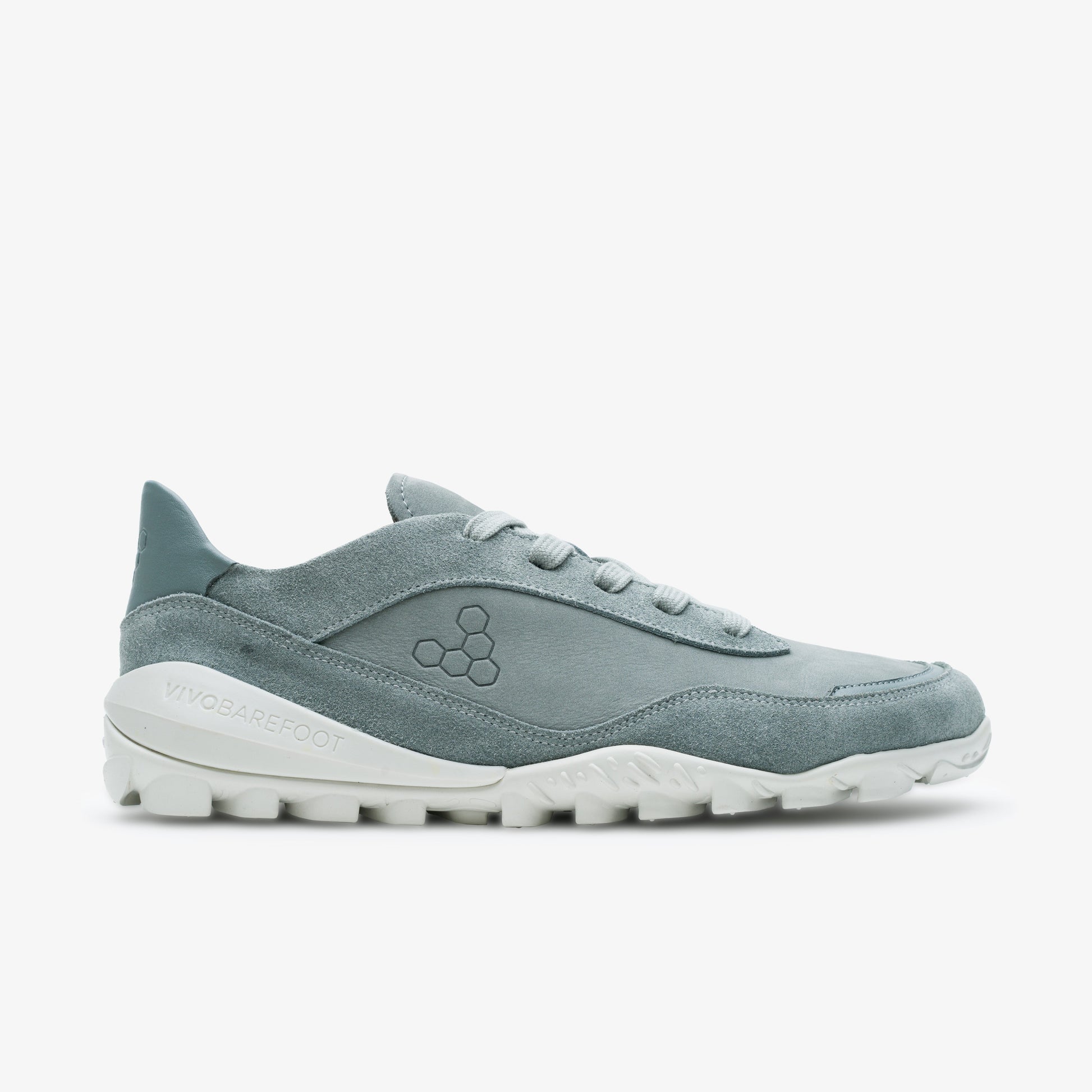 Vivobarefoot Novus Mens Trainer Shoes Khaki - Sole Therapy