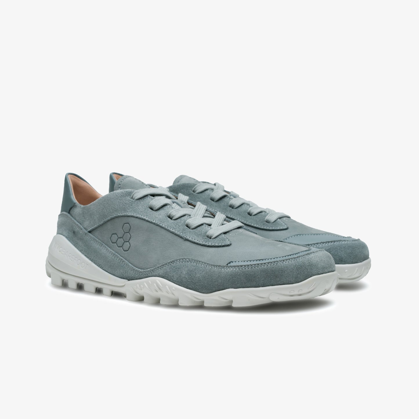 Vivobarefoot Novus Mens Trainer Shoes Khaki - Sole Therapy