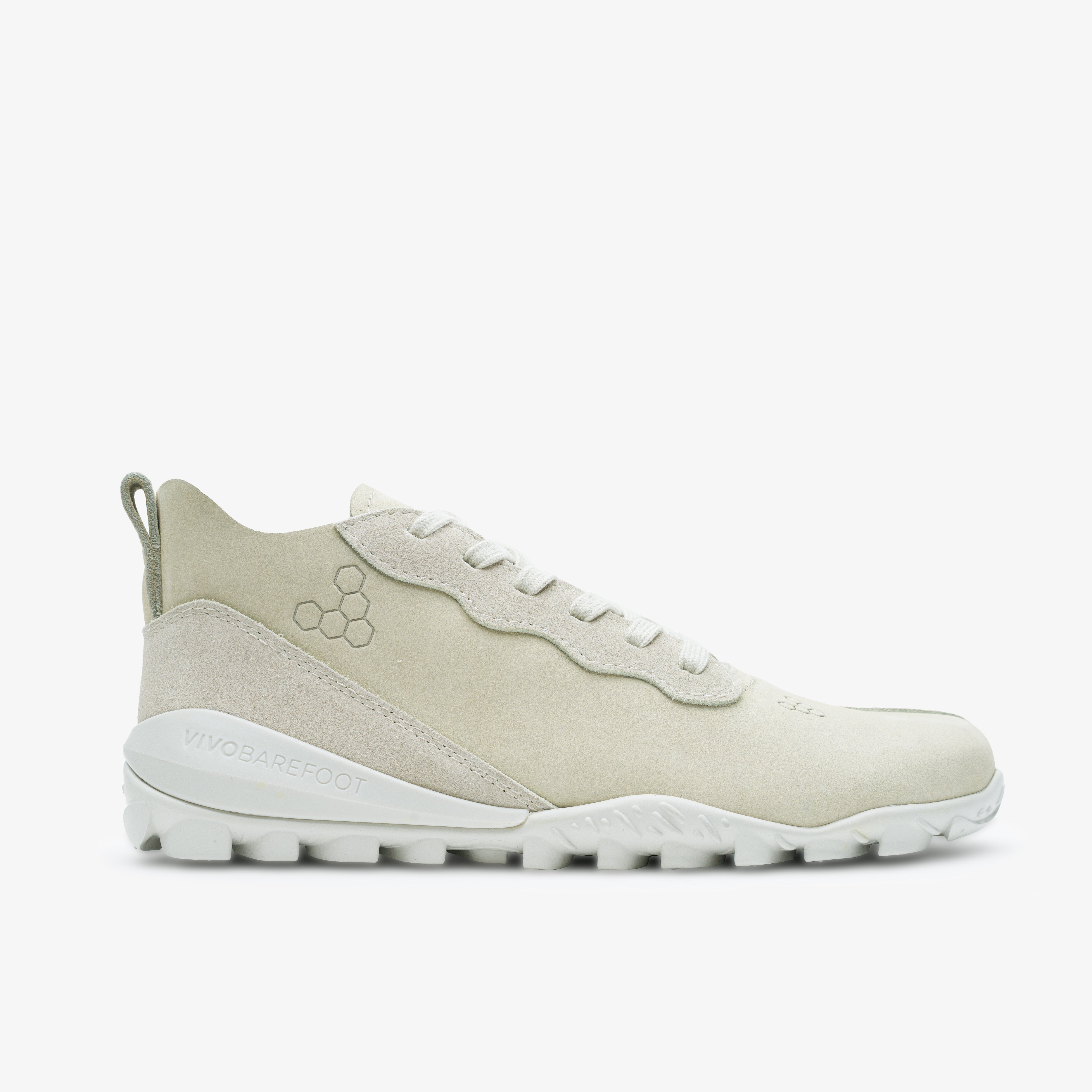Buy Vivobarefoot Novus Mid Mens Trainer Shoes Sand-Stone