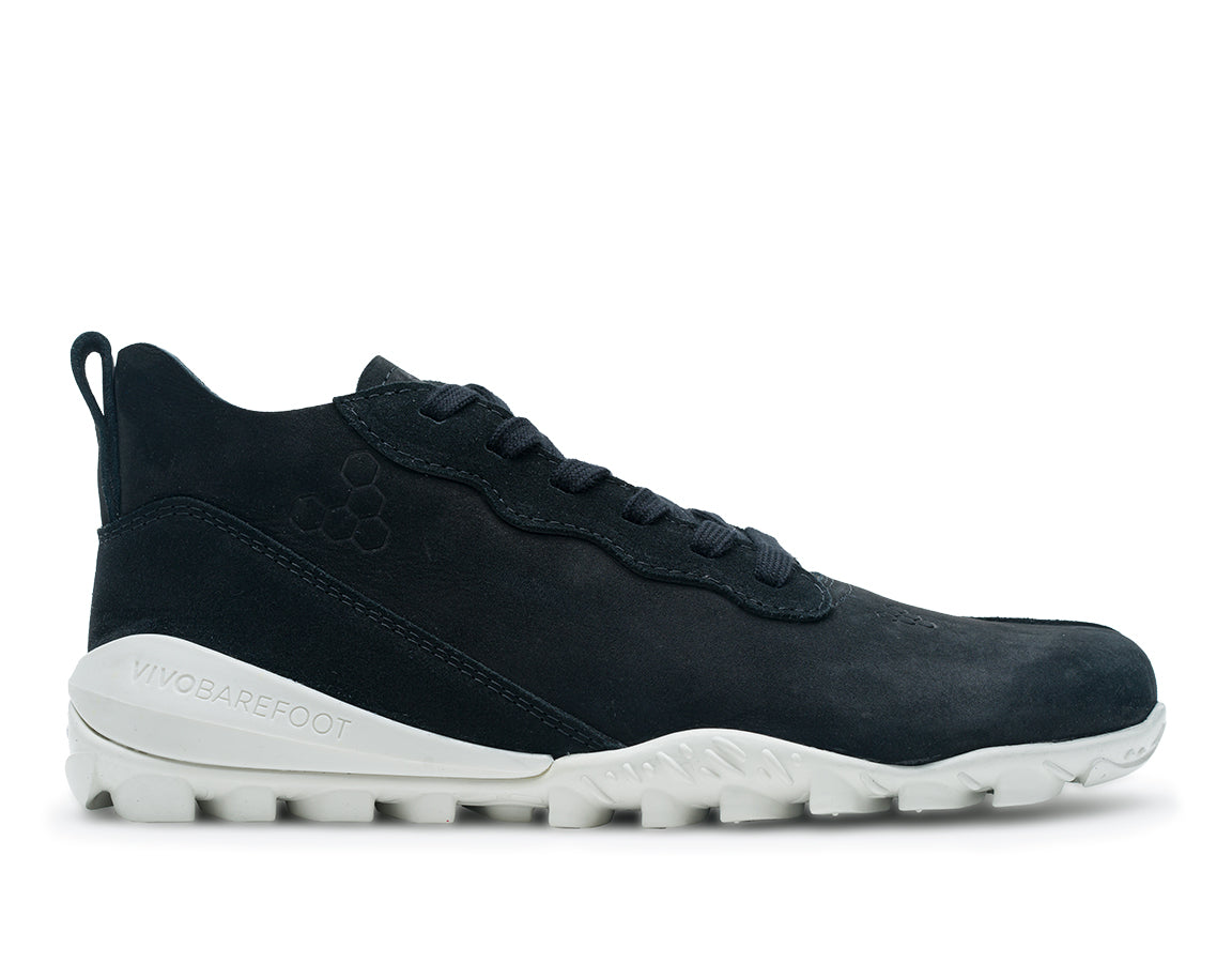 Vivobarefoot Novus Womens Trainer Shoes Obsidian - Sole Therapy