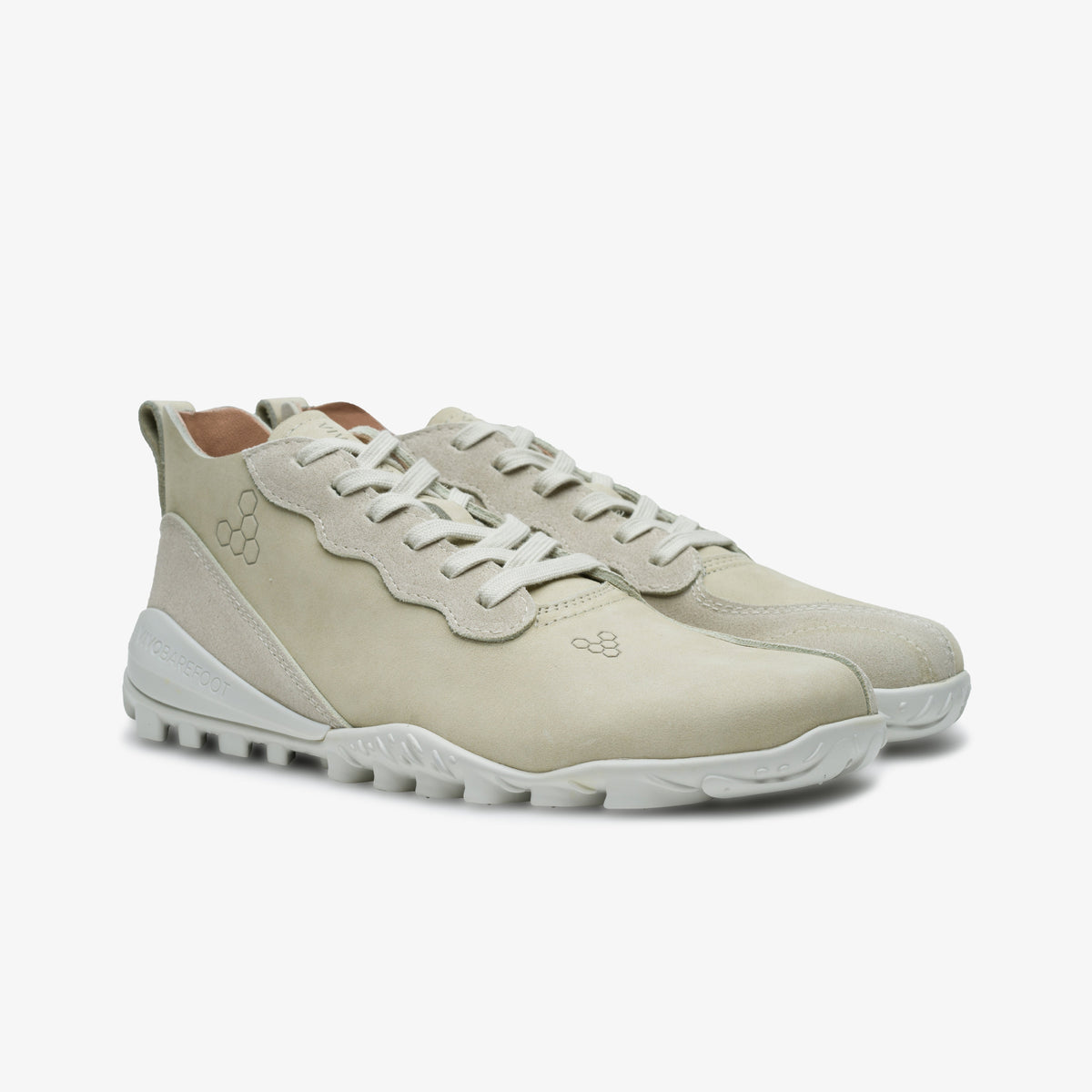 Vivobarefoot Novus Womens Trainer Shoes Sandstone - Sole Therapy