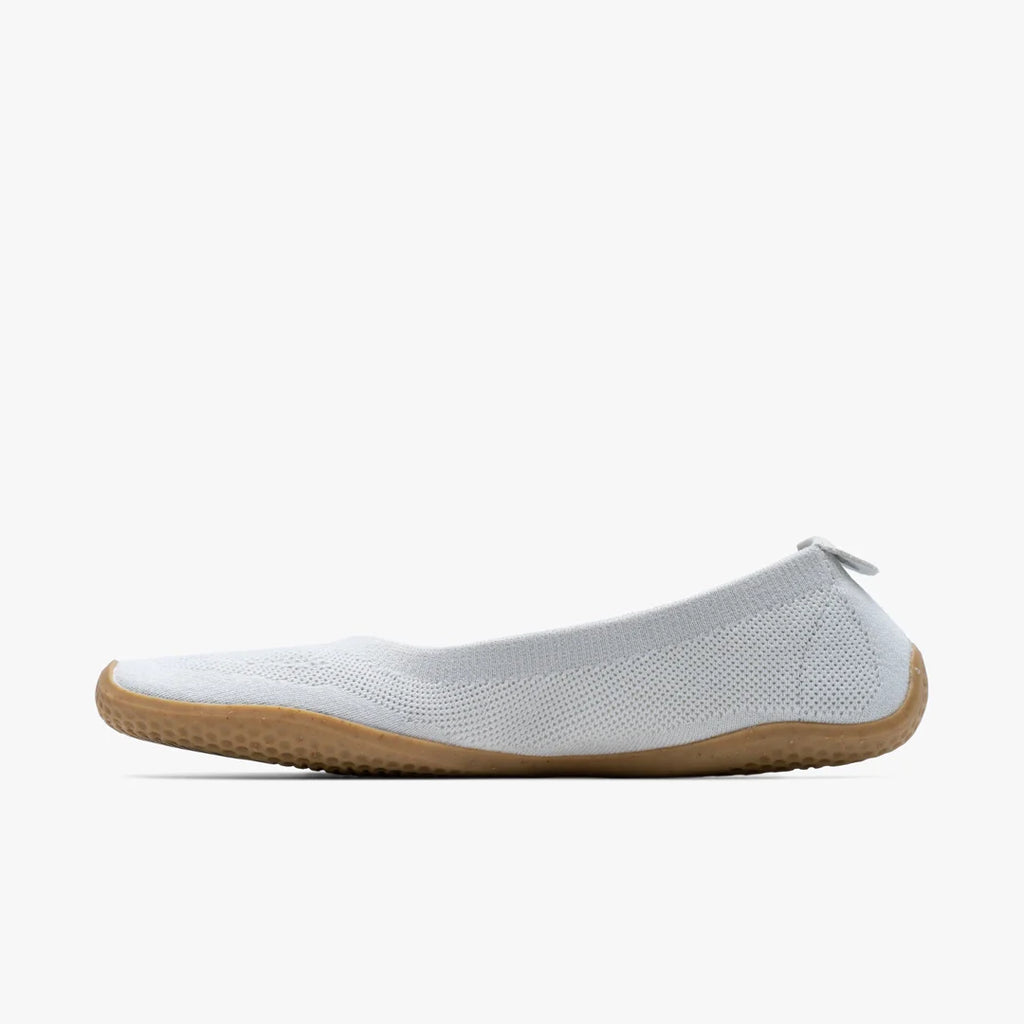 Vivobarefoot Primus Asana Yin Ballerina Knit Womens Limestone - Sole Therapy