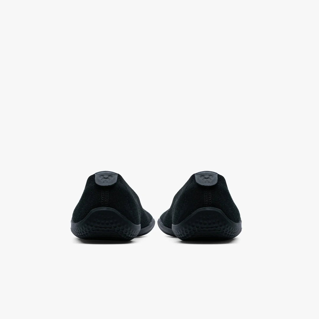 Vivobarefoot Primus Asana Yin Ballerina Knit Womens Obsidian - Sole Therapy