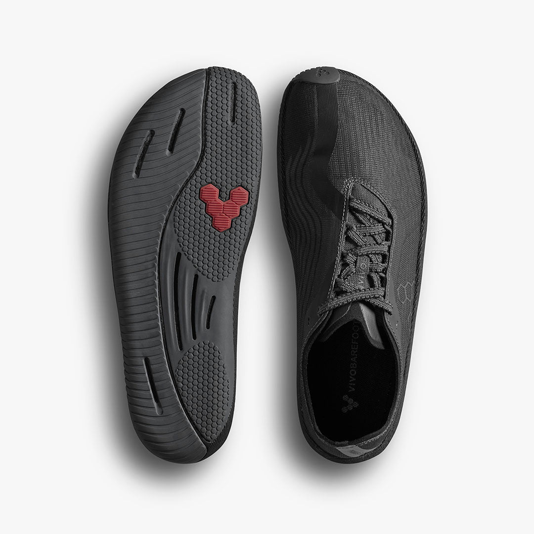 Vivobarefoot Primus Flow Men's Dark Shadow - Sole Therapy