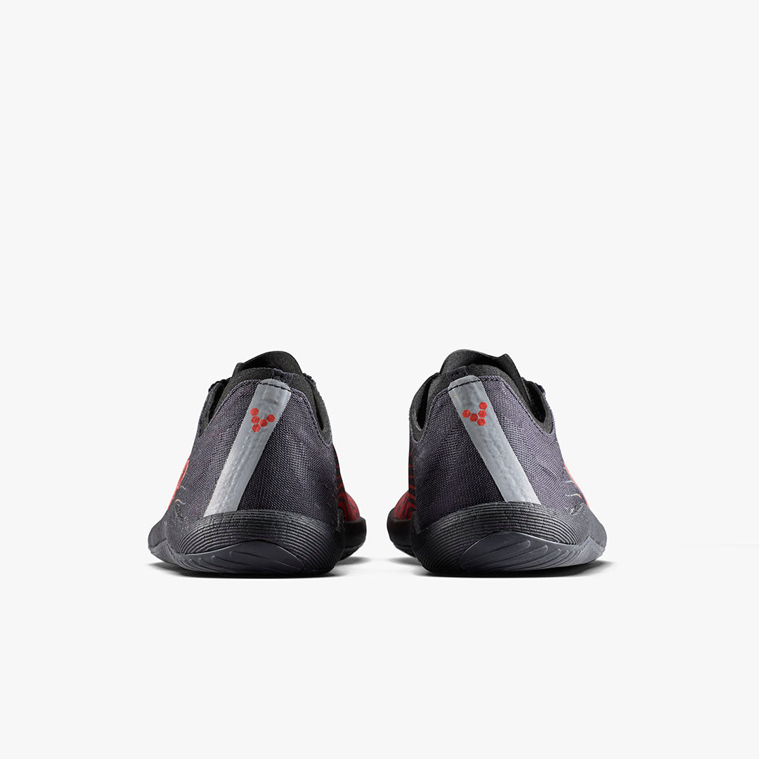 Vivobarefoot Primus Flow Men's Obsidian Cherry Tomato - Sole Therapy