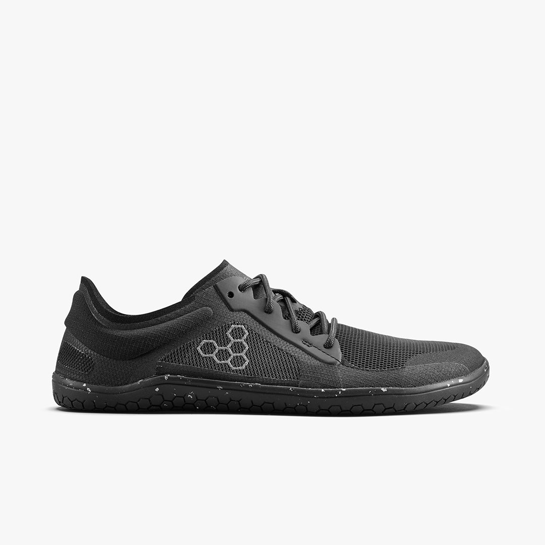 Vivobarefoot Primus Lite 3.5 Mens Obsidian Drop 1 - Sole Therapy
