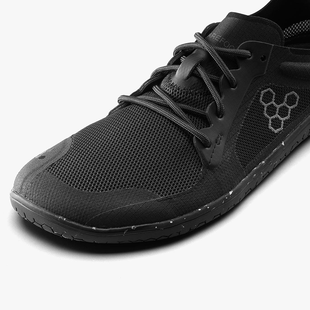 Vivobarefoot Primus Lite 3.5 Mens Obsidian Drop 1 - Sole Therapy