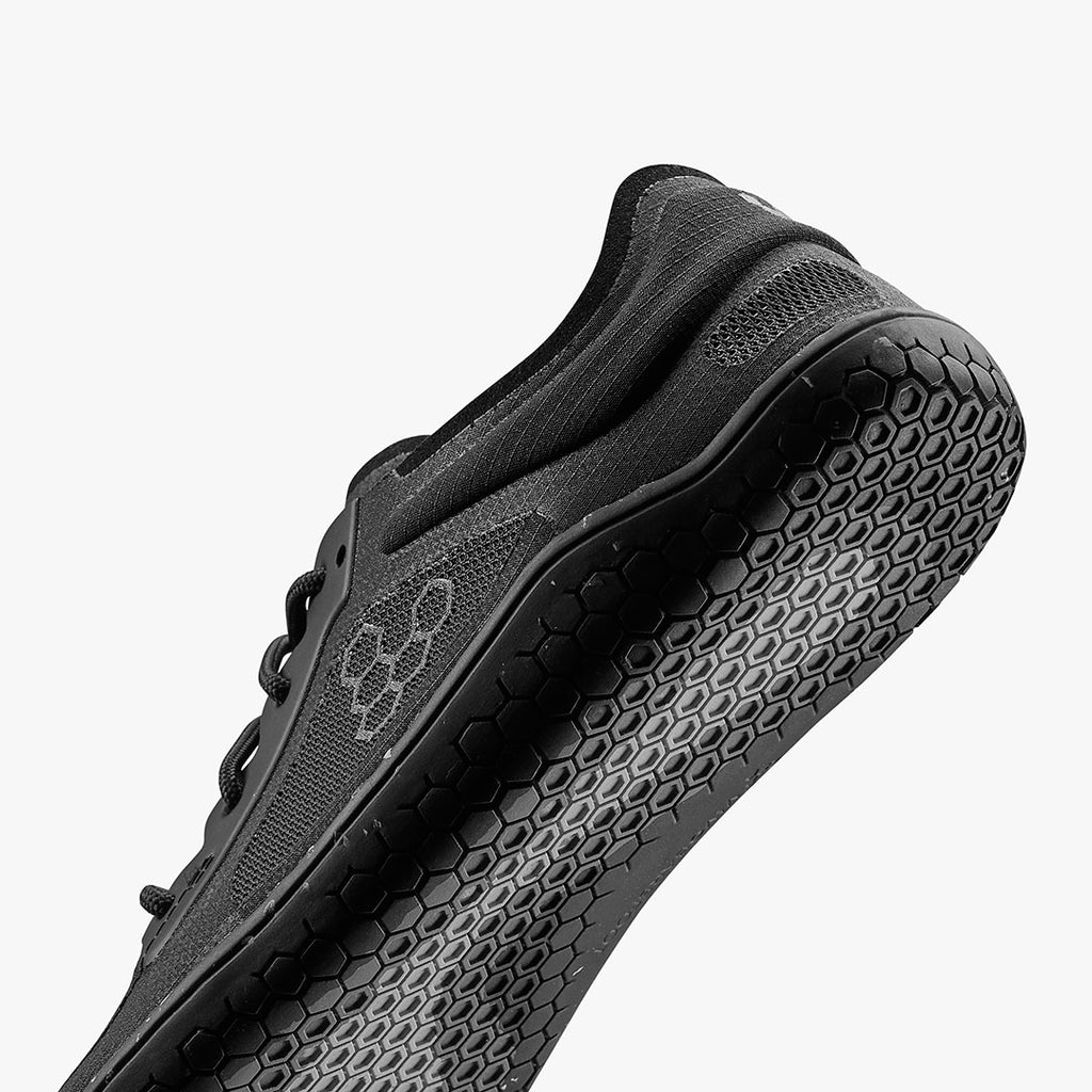 Vivobarefoot Primus Lite 3.5 Mens Obsidian Drop 1 - Sole Therapy