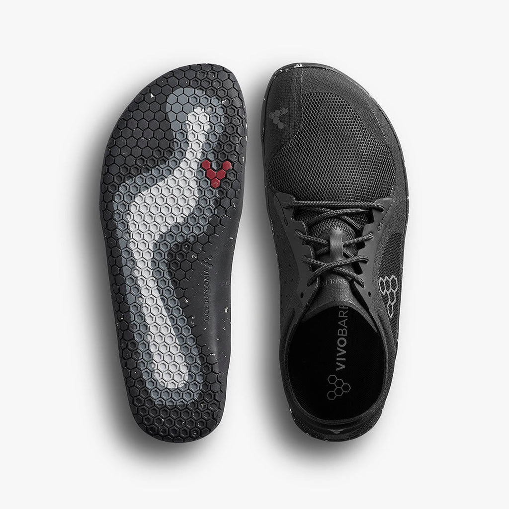 Vivobarefoot Primus Lite 3.5 Womens Obsidian - Sole Therapy