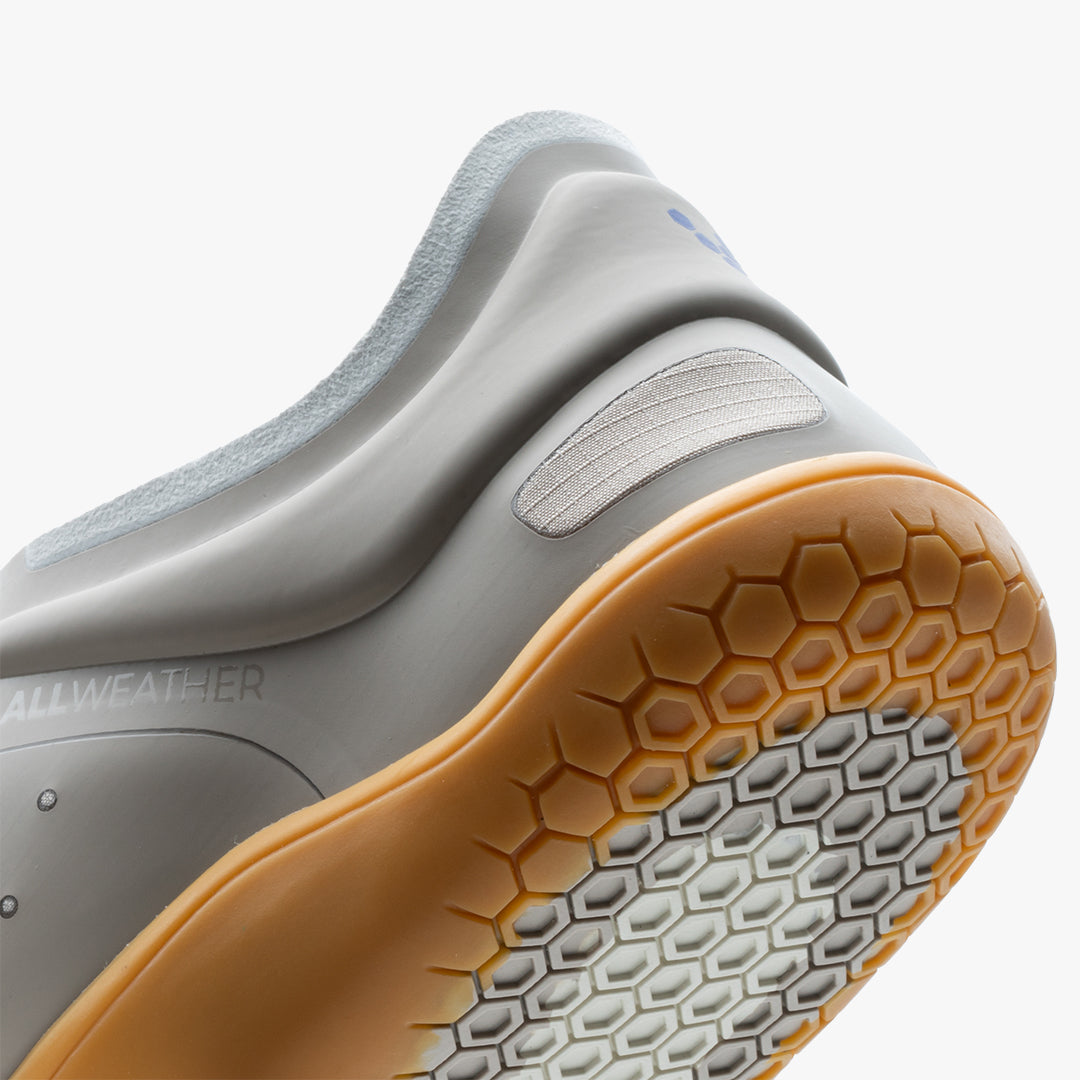 Vivobarefoot Primus Lite Iv All Weather Mens Feather-Grey - Sole Therapy