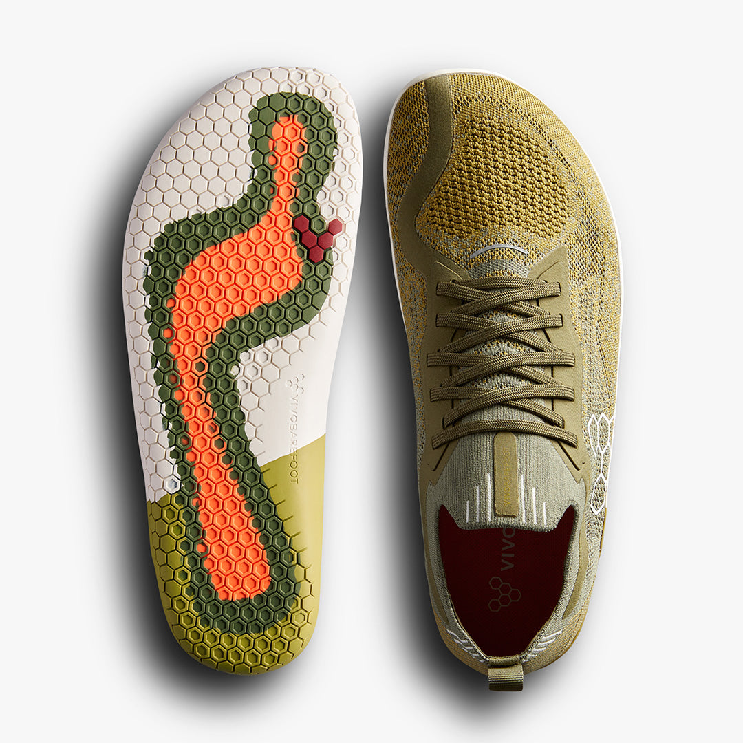 Vivobarefoot Primus Lite Knit Men's Forest Green - Sole Therapy