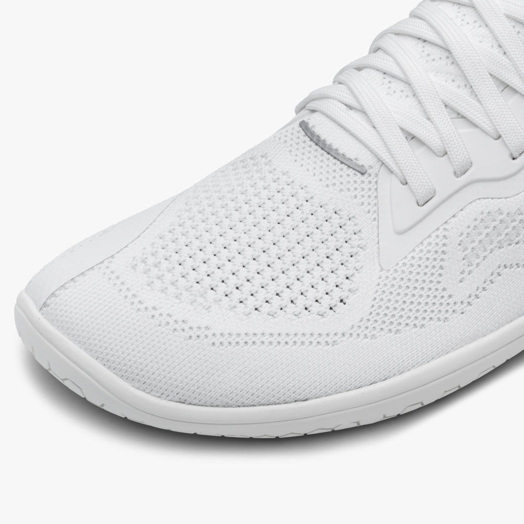 Vivobarefoot Primus Lite Knit Mens Bright White - Sole Therapy