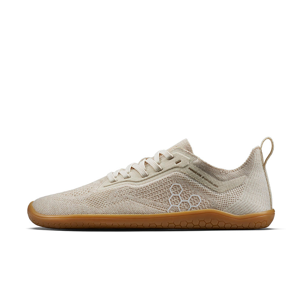 Vivobarefoot Primus Lite Knit Natural Mens Coconut - Sole Therapy