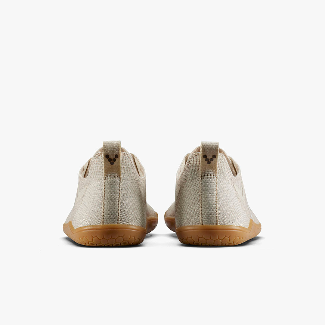 Vivobarefoot Primus Lite Knit Natural Mens Coconut - Sole Therapy