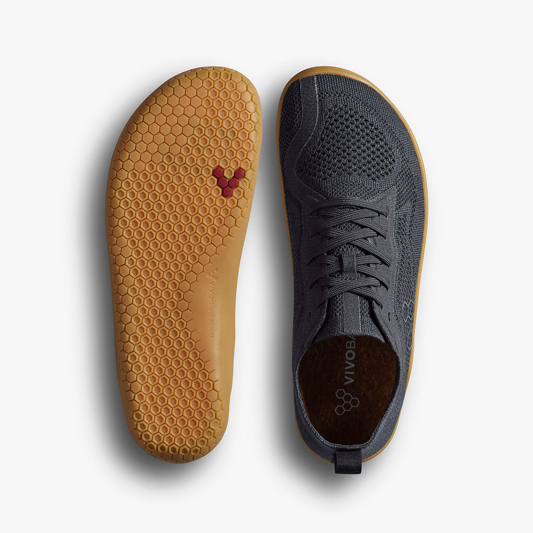 Vivobarefoot Primus Lite Knit Natural Womens Eclipse - Sole Therapy