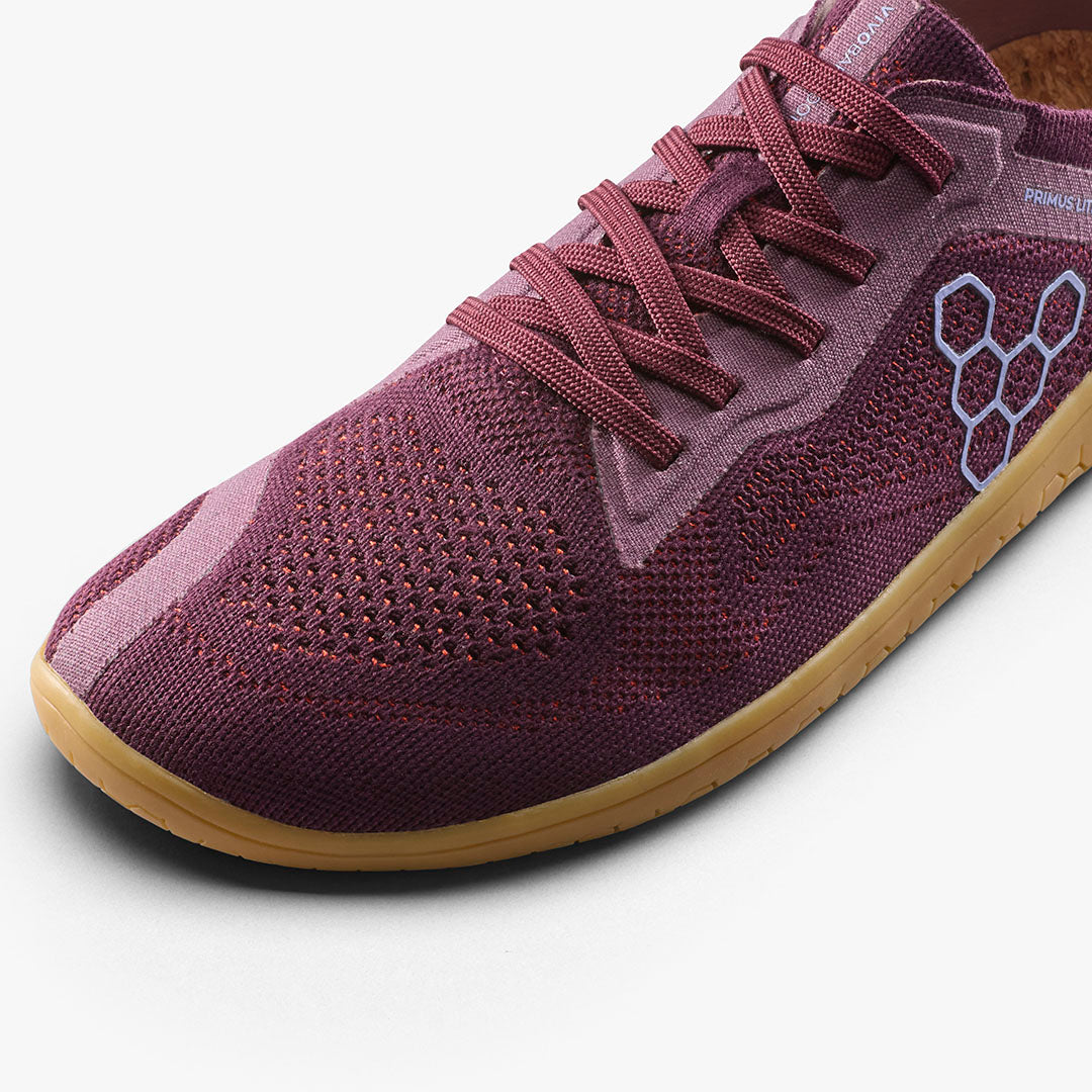 Vivobarefoot Primus Lite Knit Natural Womens Fig - Sole Therapy