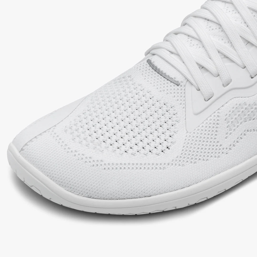 Vivobarefoot Primus Lite Knit Womens Bright-White - Sole Therapy