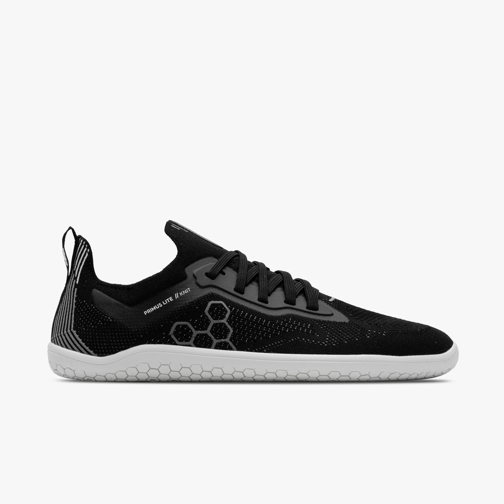 Vivobarefoot Primus Lite Knit Womens Obsidian - Sole Therapy