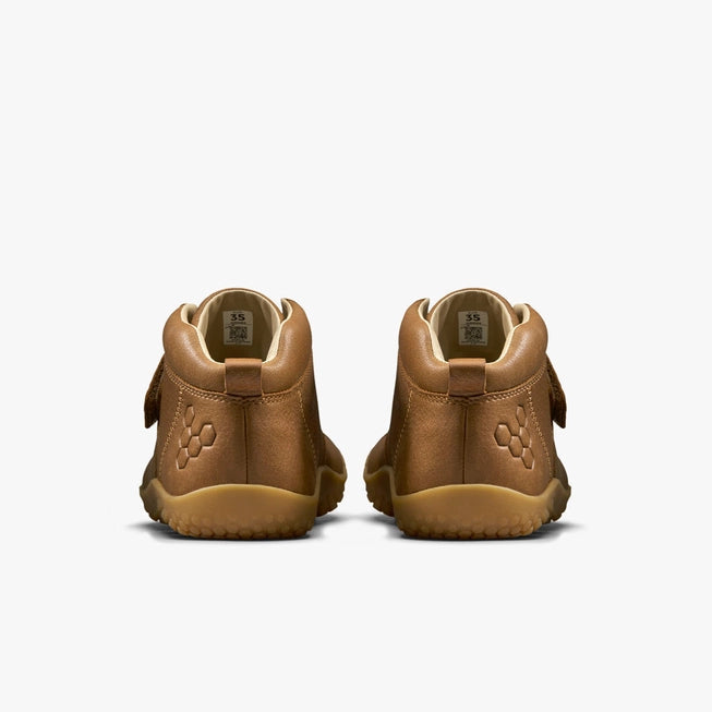 Vivobarefoot Primus Ludo Hi Winterised Juniors - Acorn - Sole Therapy