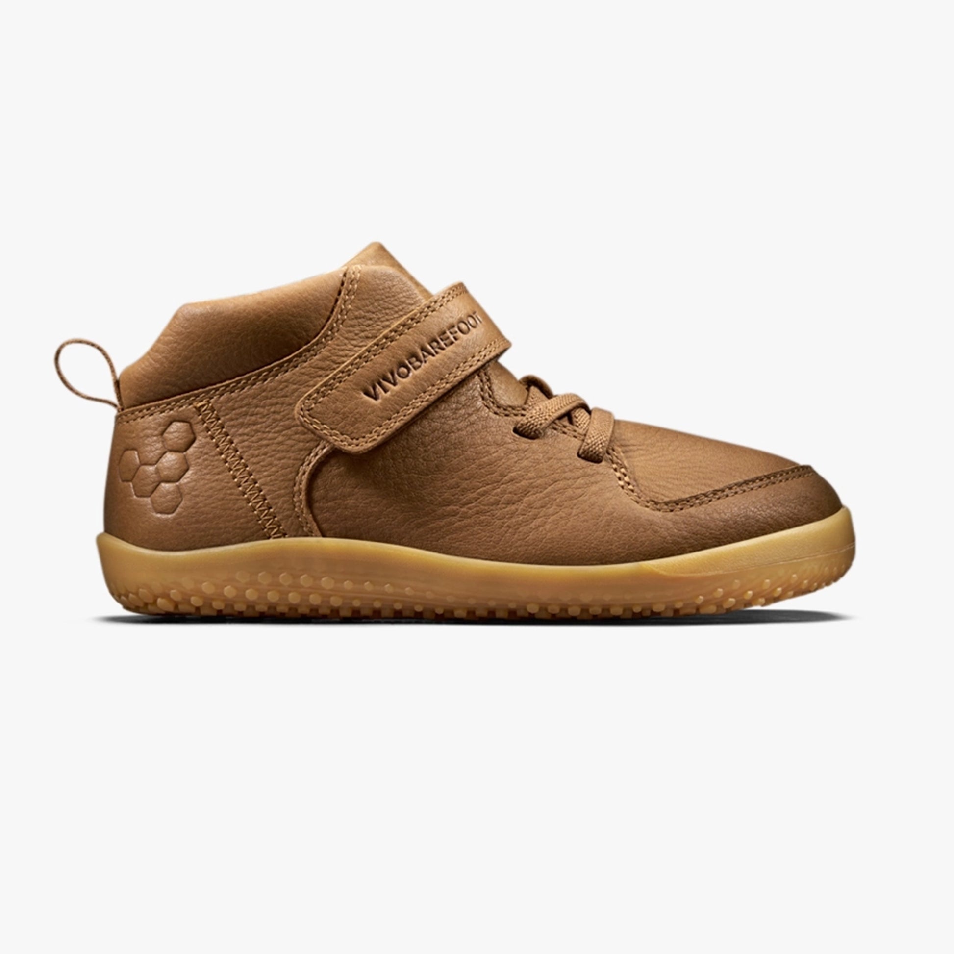 Vivobarefoot Primus Ludo Hi Winterised Preschool Shoes Acorn - Sole Therapy