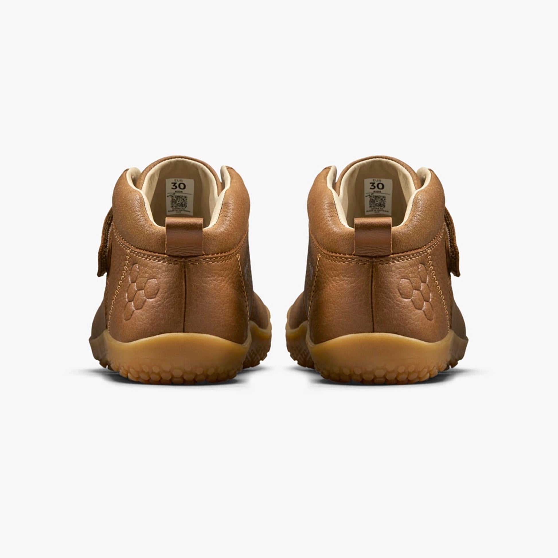 Vivobarefoot Primus Ludo Hi Winterised Preschool Shoes Acorn - Sole Therapy