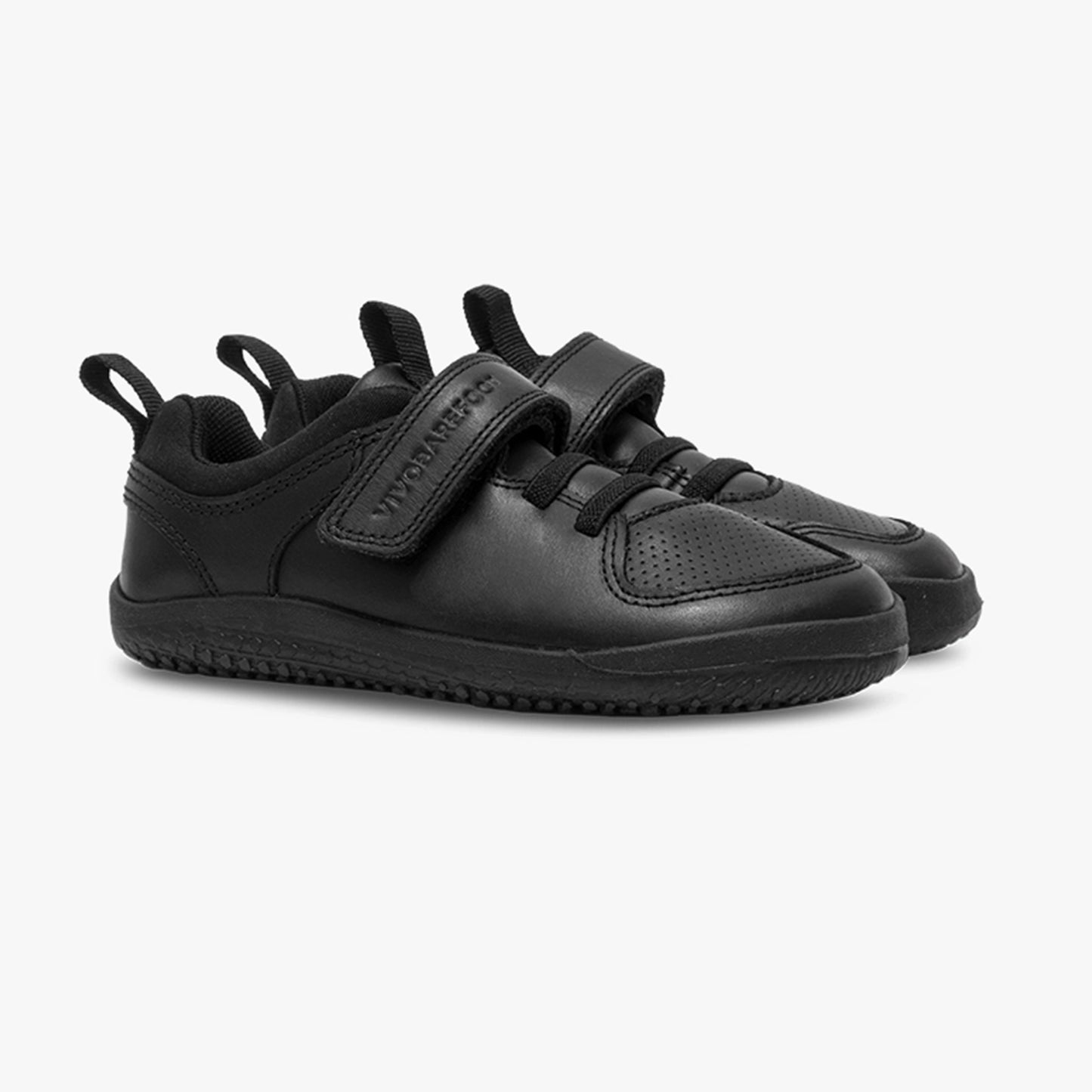 Vivobarefoot Primus Ludo School Animal free Preschool Shoes Obsidian - Sole Therapy