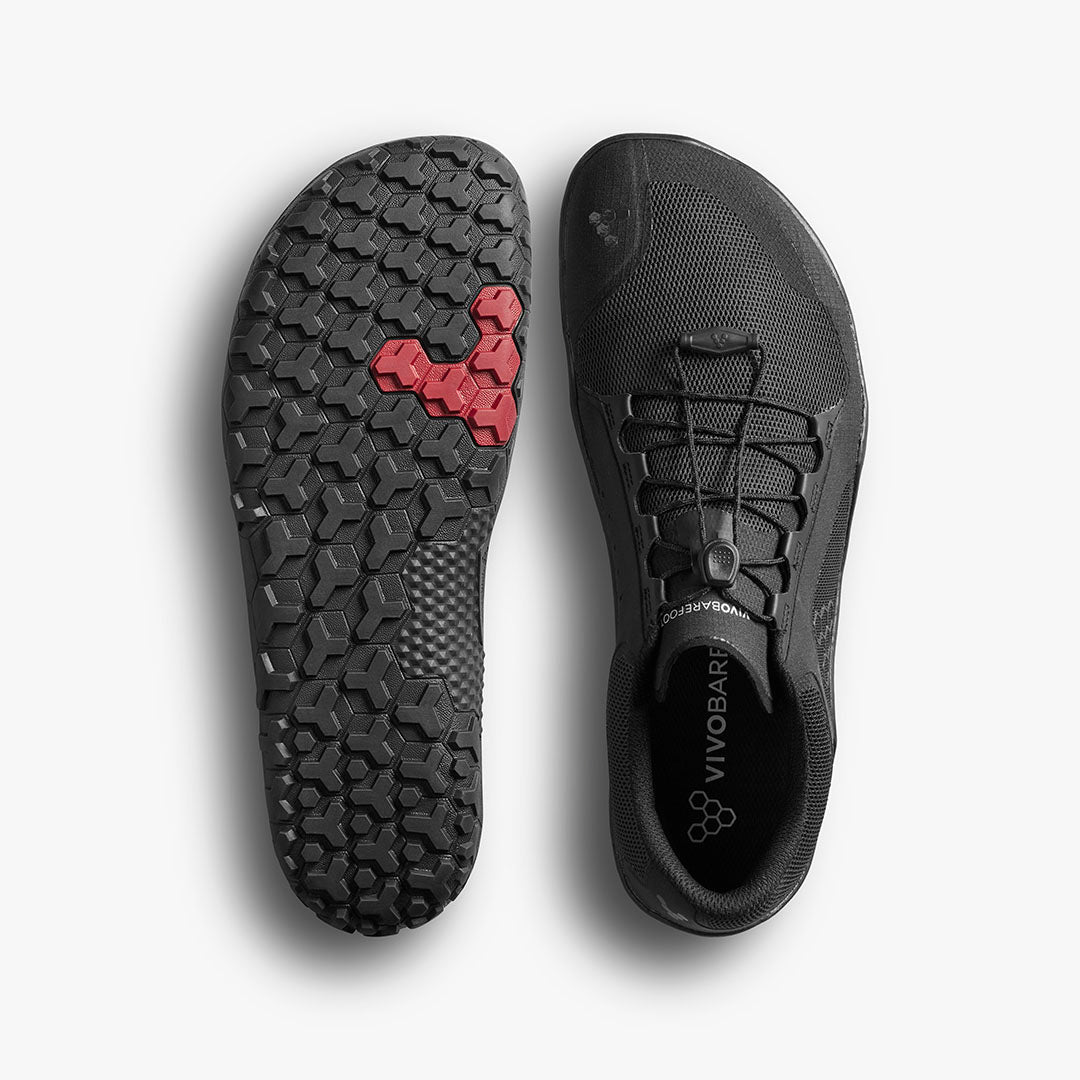 Vivobarefoot Primus Trail Fg 3.5 Mens Dark Shadow - Sole Therapy