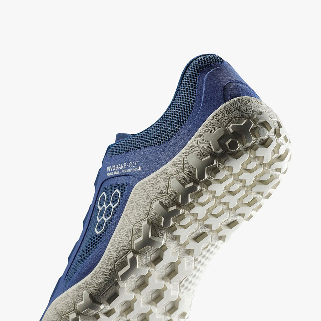 Vivobarefoot Primus Trail Fg 3.5 Womens Insignia Blue - Sole Therapy