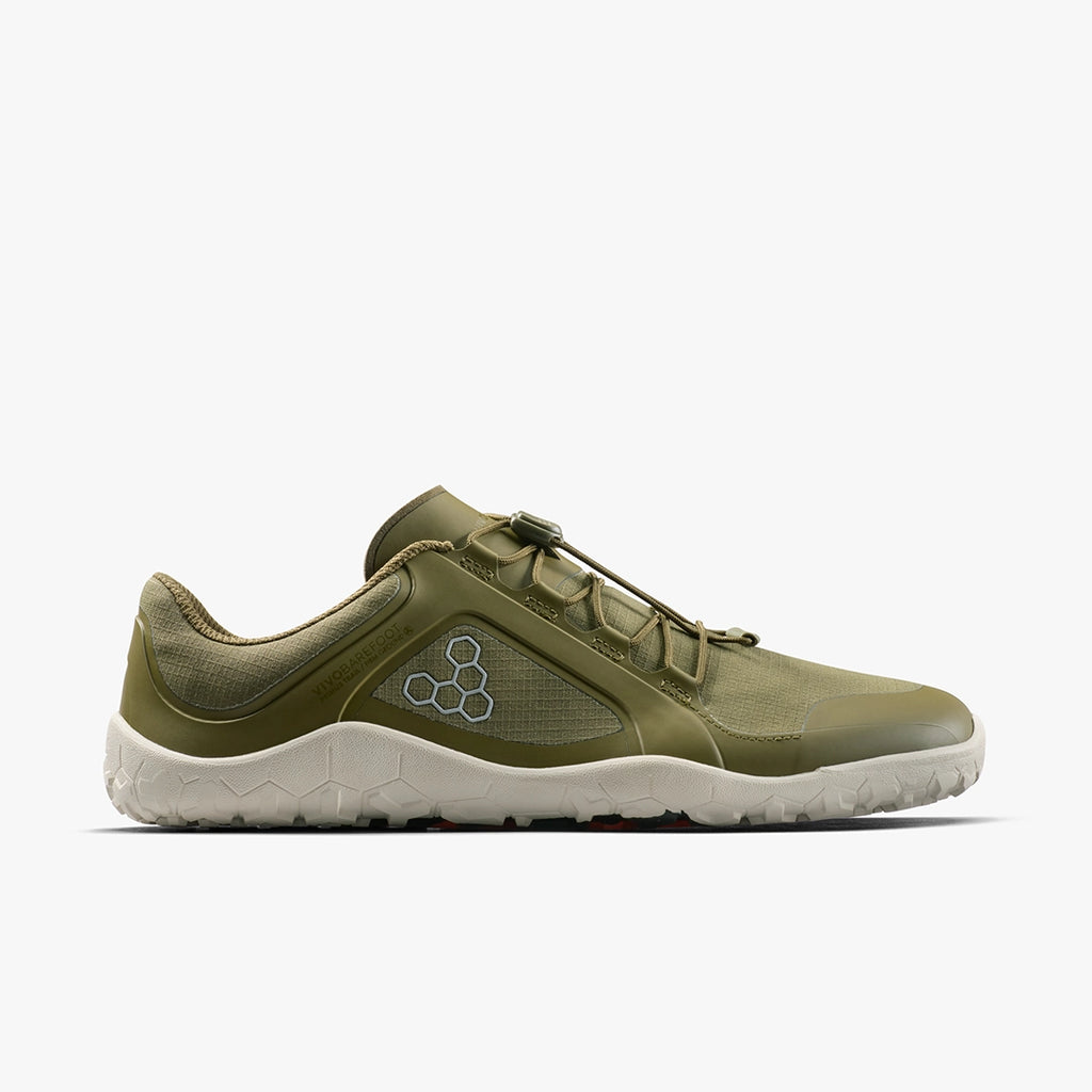 Vivobarefoot Primus Trail III All Weather Fg Womens Dark Olive - Sole Therapy