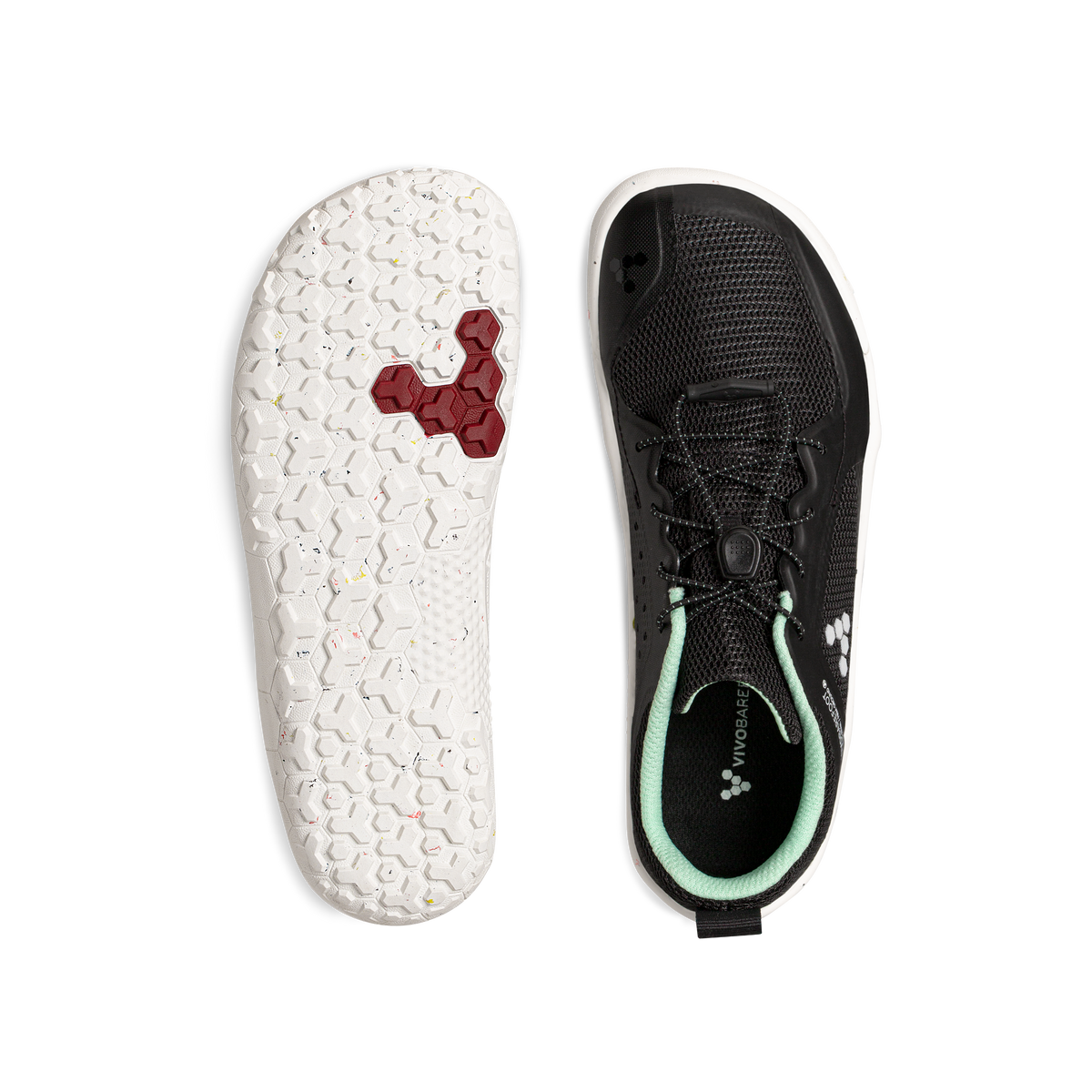 Vivobarefoot Primus Trail Ii Fg Juniors Black - Sole Therapy