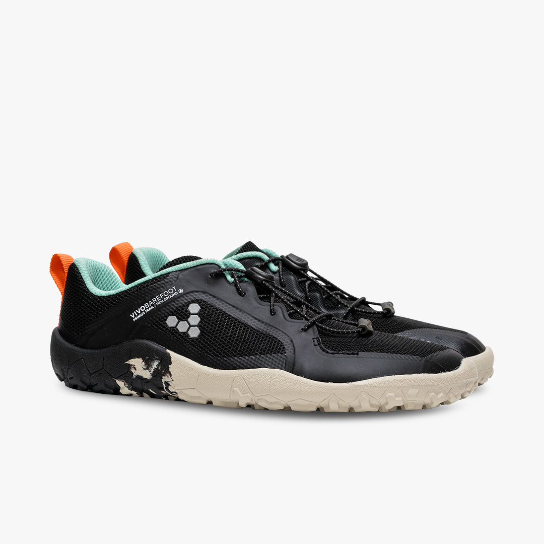 Vivobarefoot Primus Trail Ii Fg Juniors Obsidian-Grey - Sole Therapy